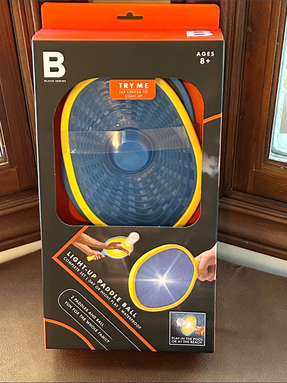Party paddles (light-up paddle ball set)
